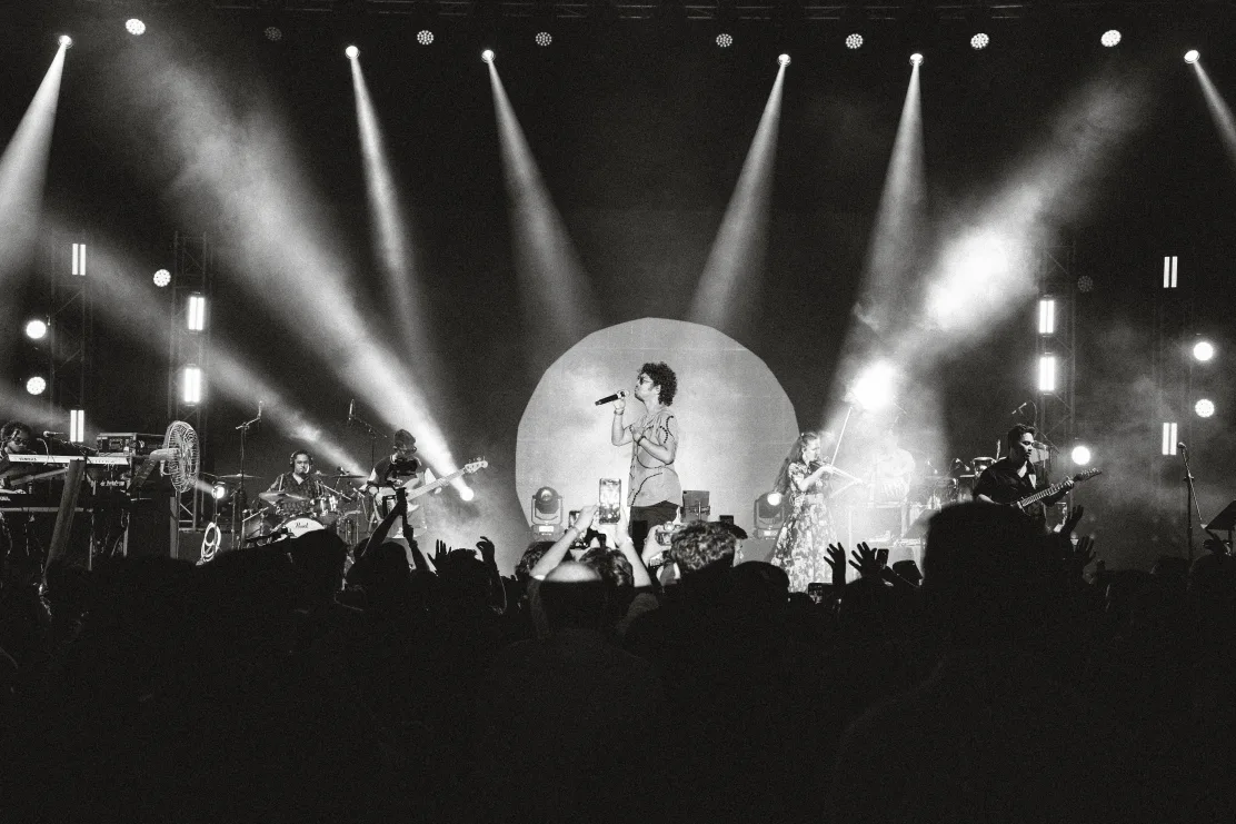 Kakshya live concert performer on stage